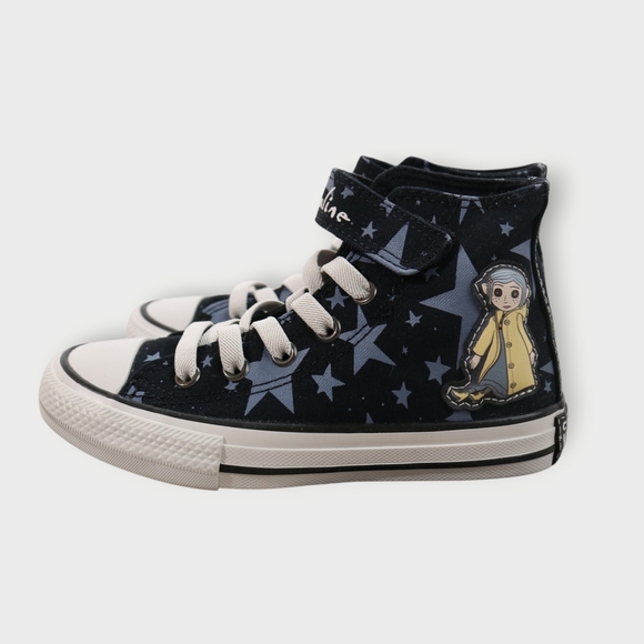 Rare NWB Converse X Coraline Chuck Taylor All Star Size US 11 Kids Laika NEW - Picture 2 of 13
